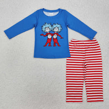 Load image into Gallery viewer, Baby Boys Dr Reading Thing Shirt Top Pants Clothes Sets
