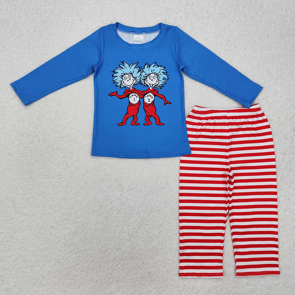 Baby Boys Dr Reading Thing Shirt Top Pants Clothes Sets