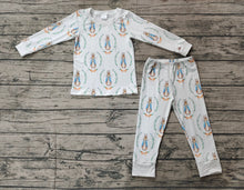 Load image into Gallery viewer, Baby Boys Easter Rabbits Shirt Pants Pajamas
