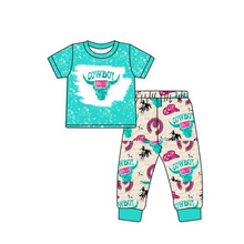 Load image into Gallery viewer, Baby boys cowboy killer pants clothing sets
