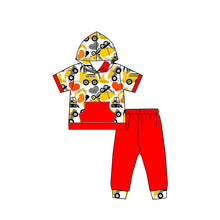 Load image into Gallery viewer, Baby Boys Valentines Tractor Pants sets
