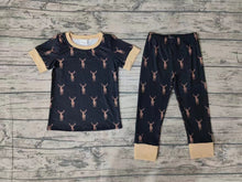 Load image into Gallery viewer, Baby Boys Camo Deers Shirt Pants Pajamas Clothes Sets
