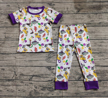 Load image into Gallery viewer, Baby Boys Mardi Gras Bird Shirt Pants Pajamas Clothes Sets
