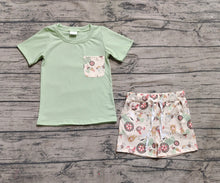Load image into Gallery viewer, Baby Boys Pocket Top Chicks Pigs Short Farm Sets
