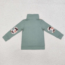 Load image into Gallery viewer, Baby Boys Camo Dog Ducks Long Sleeve Zip Pullovers Tops
