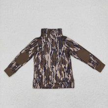 Load image into Gallery viewer, Baby Boys Fall Camo Bottomland Long Sleeve Zip Pullovers Tops
