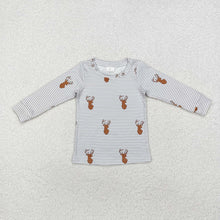 Load image into Gallery viewer, Baby Boys Deers Hunting Long Sleeve Tee Shirts Tops

