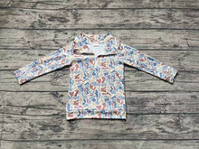 Load image into Gallery viewer, Baby Boys Green Camo Long Sleeve Zip Pullovers Tee Shirts Tops
