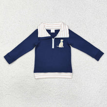 Load image into Gallery viewer, Baby Boys Dog Zip Long Sleeve Pullovers Tops
