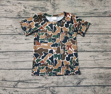 Load image into Gallery viewer, Baby Boys Brown Camo Short Sleeve Tee Shirts Tops
