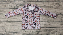 Load image into Gallery viewer, Baby Boys Dog Deer Camo Long Sleeve Zip Pullovers Tops
