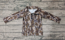 Load image into Gallery viewer, Baby Boys Bottomland Camo Zip Pocket Pullovers Tops
