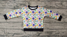 Load image into Gallery viewer, Baby Boys Cartoon Cats Long Sleeve Tee Shirts Tops
