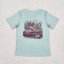 Load image into Gallery viewer, Baby Boys Green Mallard Duck Hunting Tee Shirts Tops
