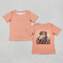 Load image into Gallery viewer, 5 Back Prints Baby Boys Hunting Short Sleeve Tee Shirts Tops
