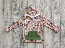 Load image into Gallery viewer, Baby Boys Long Sleeves Ducks Stripe Pocket Hoodies Tops
