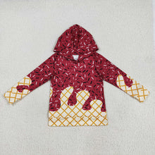 Load image into Gallery viewer, 7 Colors Sibling Baby Kids Long Sleeves Team Sprinkles Drips Hoodies Tops
