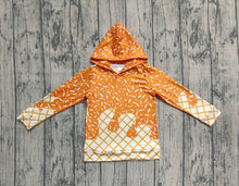 Load image into Gallery viewer, Baby Boys Orange Sprinkles Drips Team Hoodies Tops
