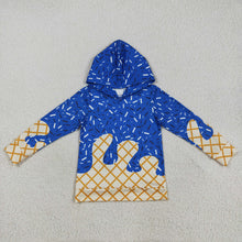 Load image into Gallery viewer, 7 Colors Sibling Baby Kids Long Sleeves Team Sprinkles Drips Hoodies Tops
