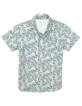 Load image into Gallery viewer, Baby Boys Light Green Camo Western Button Shirts Top
