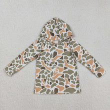 Load image into Gallery viewer, Baby Boys Souther Green Khaki Camo Hoodies Hooded Tops
