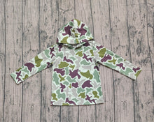 Load image into Gallery viewer, Baby Boys Green Ducks Camo Hanting Hoodies Top
