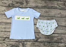 Load image into Gallery viewer, Baby Boys Crocodile Shirt Top Bummies Clothes Sets
