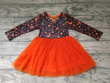 Load image into Gallery viewer, Baby girls Halloween star moon tutu dresses
