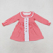 Load image into Gallery viewer, Sibling Baby Girls Christmas Santa Rompers Dresses Clothes
