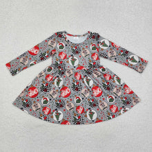 Load image into Gallery viewer, Baby Girls Christmas Disco Knee Length Dresses
