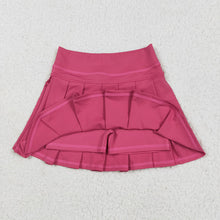 Load image into Gallery viewer, Baby Girls Hot Pink Yoga Active Wear Skorts Skirts
