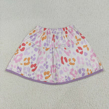 Load image into Gallery viewer, Sibling Baby Girls Lemon Leopard Summer Skirts Bottoms
