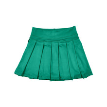 Load image into Gallery viewer, Baby Girls Green Yoga Skorts Pleated Skirts Bottom
