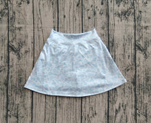 Load image into Gallery viewer, Baby Girls Western Light Blue Camo Yoga Active Skorts Bottom
