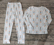 Load image into Gallery viewer, Adult Women Easter Bunny Carrots Tops Pants Pajamas
