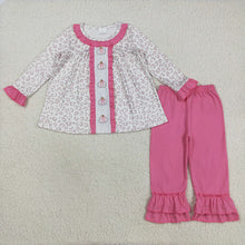 Load image into Gallery viewer, Sibling Embroidery Bows Pumpkins Baby Girls Leopard Fall Rompers Dresses Outfits
