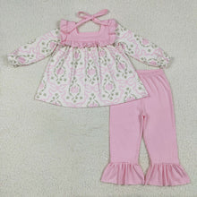 Load image into Gallery viewer, Sibling Baby Girls Pumpkins Bows Rompers Outfits Sets
