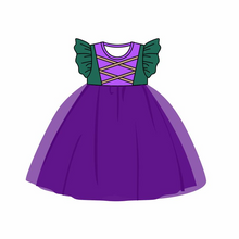 Load image into Gallery viewer, Baby girls Halloween witch tutu dresses 1
