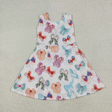 Load image into Gallery viewer, Baby Girls Colorful Hero Bows Athletic Active Wear Knee Length Dresses
