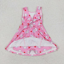 Load image into Gallery viewer, Sibling Baby Girls Bows Leopard Active Yoga Athletic Dresses
