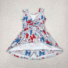 Load image into Gallery viewer, Sibling Baby Girls Bows Leopard Active Yoga Athletic Dresses
