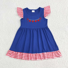 Load image into Gallery viewer, Sibling Boys Baby Girls Embroidery Apple Back To School Outfits Sets
