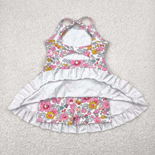 Load image into Gallery viewer, Sibling Baby Girls Straps Sports Wear Yoga Athletic Knee Length Dresses
