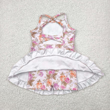 Load image into Gallery viewer, Sibling Baby Girls Straps Sports Wear Yoga Athletic Knee Length Dresses
