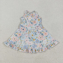 Load image into Gallery viewer, Sibling Baby Girls Straps Sports Wear Yoga Athletic Knee Length Dresses
