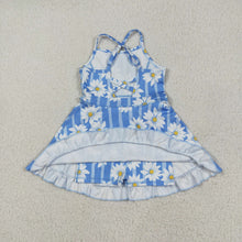 Load image into Gallery viewer, Sibling Baby Girls Straps Sports Wear Yoga Athletic Knee Length Dresses
