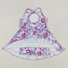 Load image into Gallery viewer, Sibling Baby Girls Straps Sports Wear Yoga Athletic Knee Length Dresses
