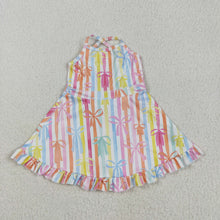 Load image into Gallery viewer, Sibling Baby Girls Straps Sports Wear Yoga Athletic Knee Length Dresses
