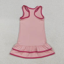 Load image into Gallery viewer, Sibling Baby Girls Sleeveless Yoga Knee Length Dresses
