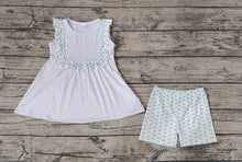 Load image into Gallery viewer, Baby Girls Bib Sleeveless Tunic Crabs Shorts Clothes Sets
